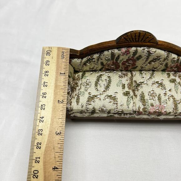 Dollhouse Miniature Furniture Kitchen Appliances MCM Upholstered Couch Chairs - Picture 10 of 13